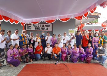 Kunjungan Dinas YPT ke TK Telkom Singaraja
