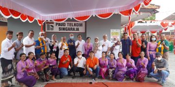 Kunjungan Dinas YPT ke TK Telkom Singaraja