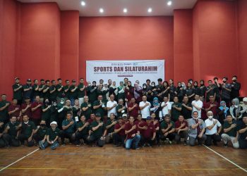 Acara Sports dan Silaturahmi YPT dengan LLDIKTI