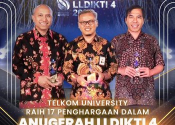 Yayasan Pendidikan Telkom dan Telkom University Raih 17 Penghargaan Dalam Anugerah LLDIKTI 4 Tahun 2024