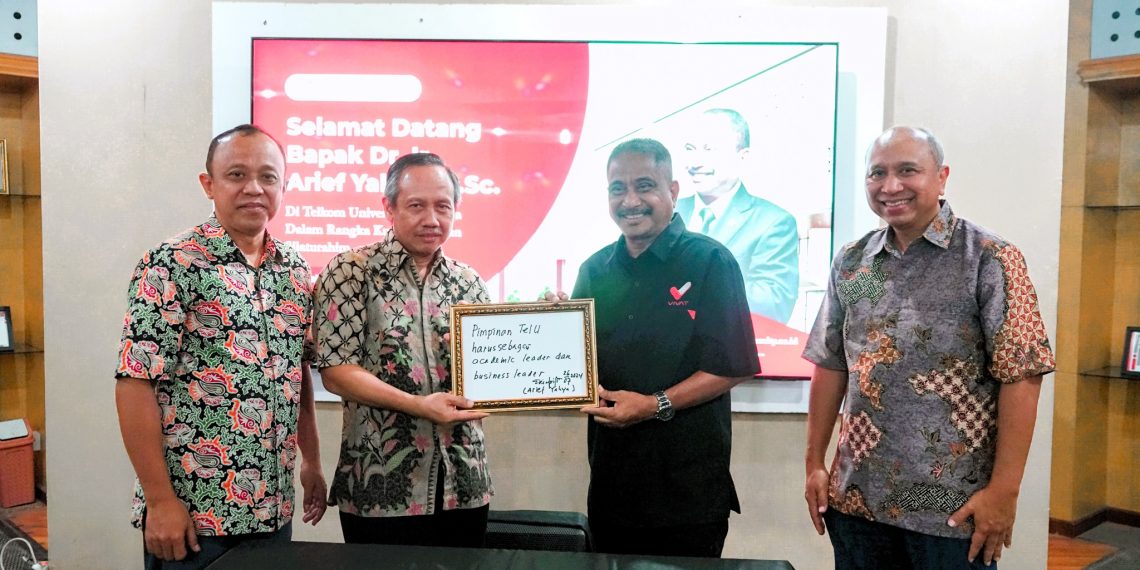 Kunjungan Menteri Pariwisata Indonesia Periode 2014 – 2019, Arief Yahya: Mendorong Telkom University untuk Terus Berinovasi dan Menjadi Pimpinan Akademik