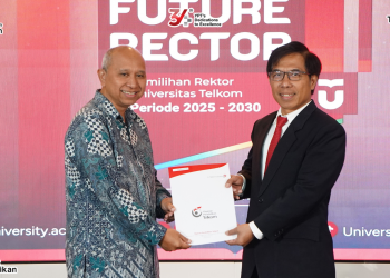 Prof. Dr. Suyanto, Resmi Dilantik Sebagai Rektor Telkom University Periode 2025-2030