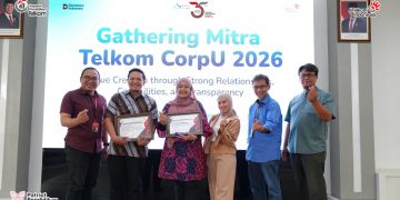 PT Bhakti Unggul Teknovasi Raih Penghargaan Mitra Terbaik Pertama Telkom Corporate University 2025